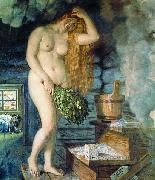 Boris Kustodiev Russian Venus France oil painting artist